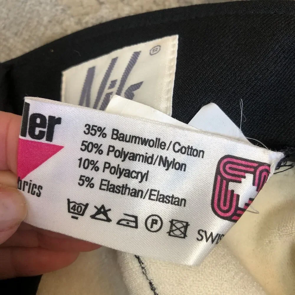 Schoeller Nils Classic Purple High Waist Fleece‎ Lined Stirrup Ski Pants Sz 10R - Picture 4 of 15